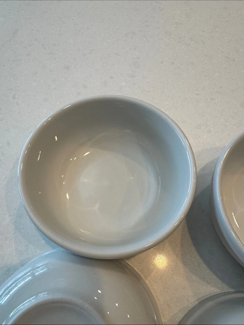 Williams Sonoma White Ceramic Ramekins Set of 4